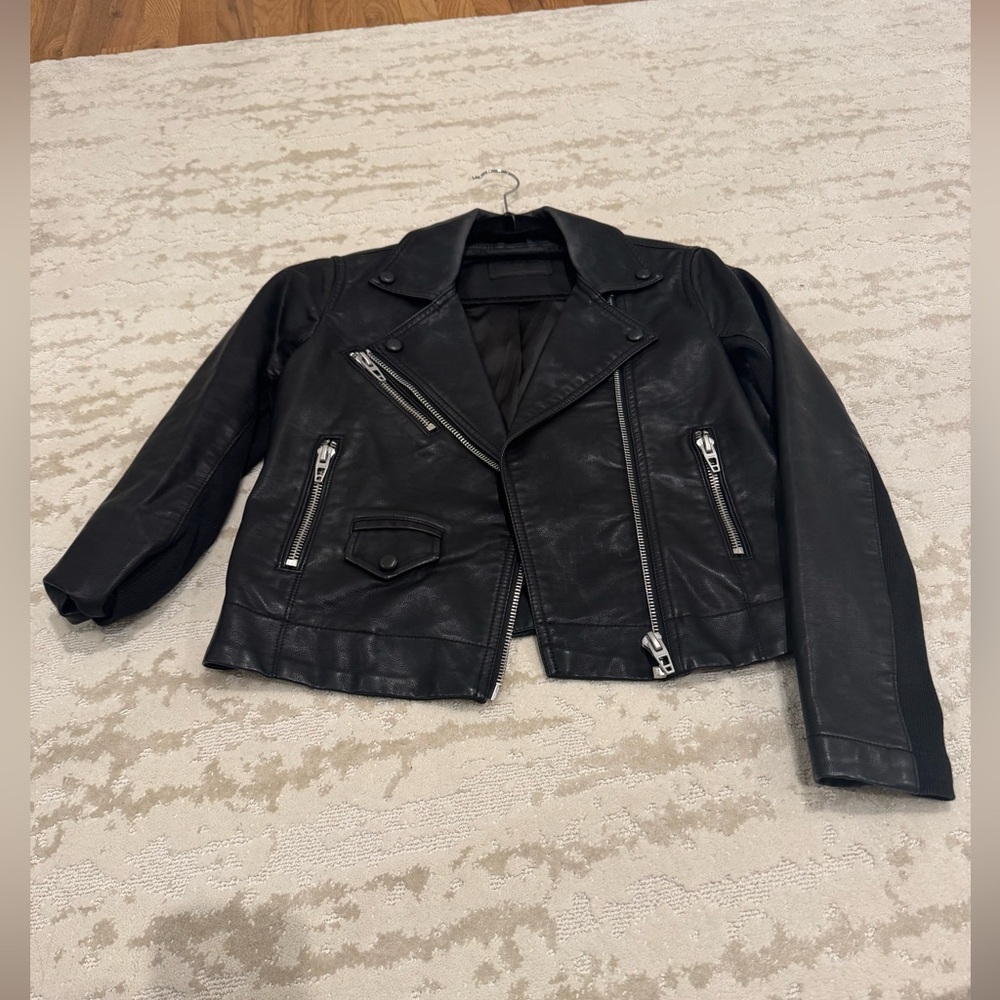 Blanknyc Vegan Leather Moto Jacket